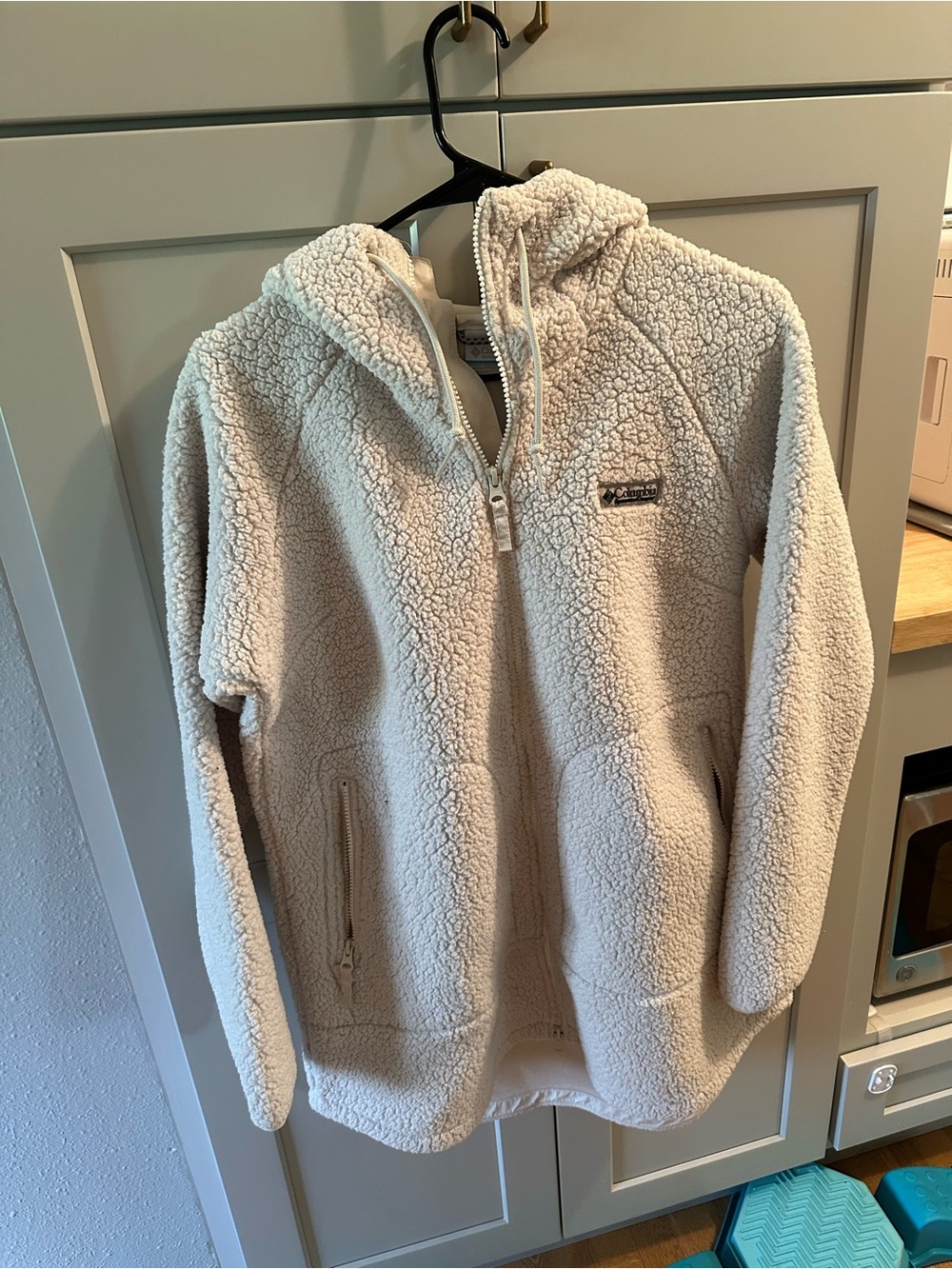 Columbia Cream Sherpa Teddy Jacket